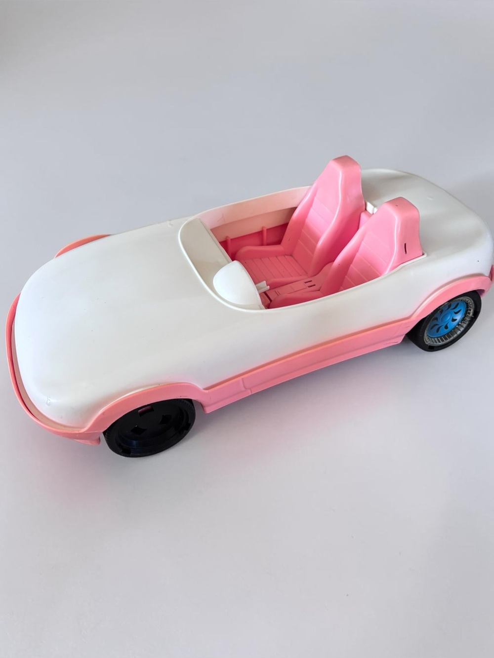 Vintage Barbie Pink Convertible Car Mattel 1993